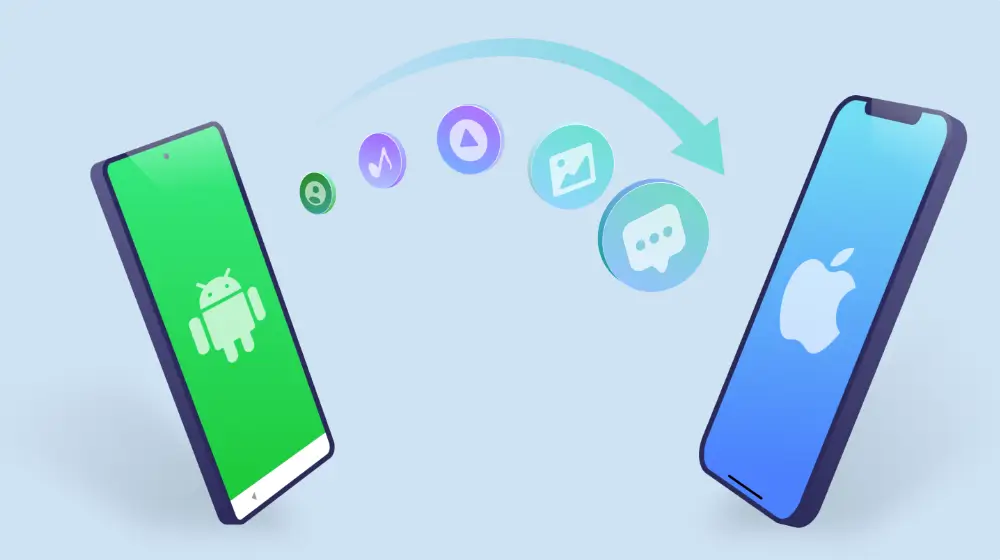Як перенести дані з Samsung або Pixel на iPhone